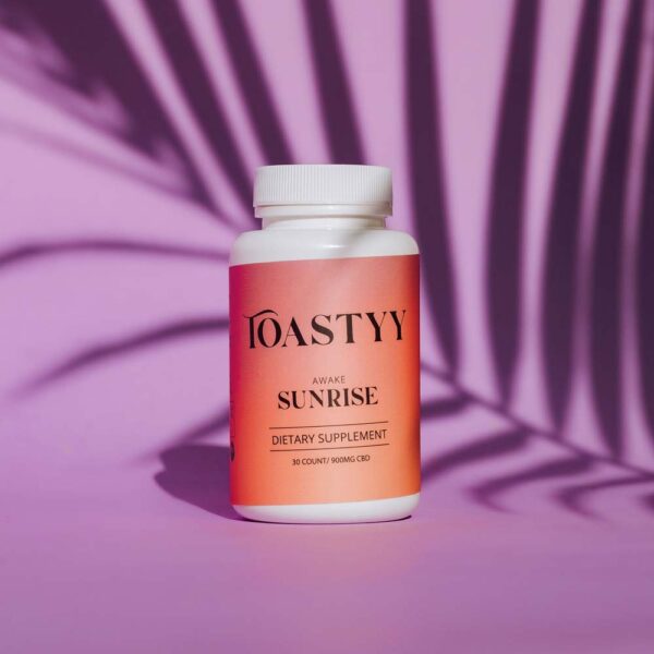 toastyy cbd supplements awake sunrise 900mg
